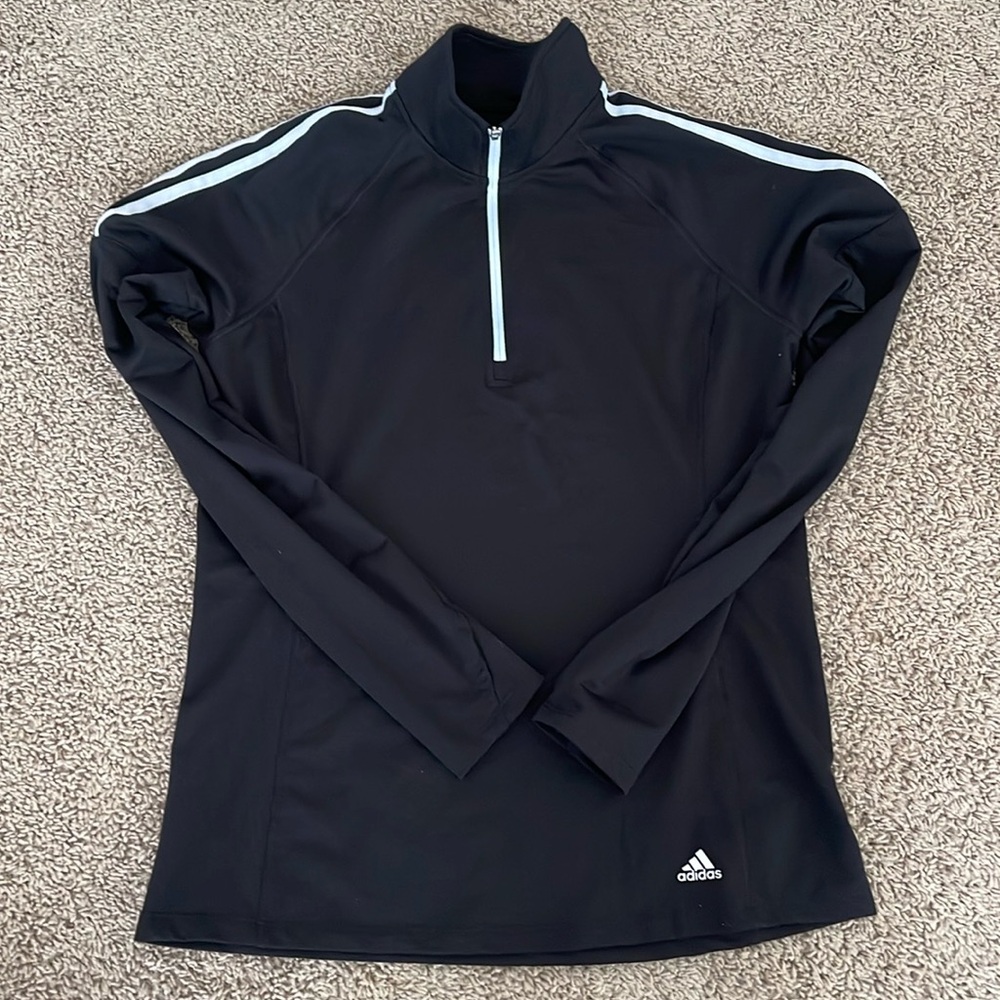 Adidas golf half zip pull over
